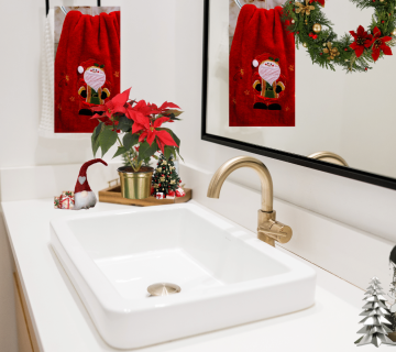Christmas Bathroom Decor