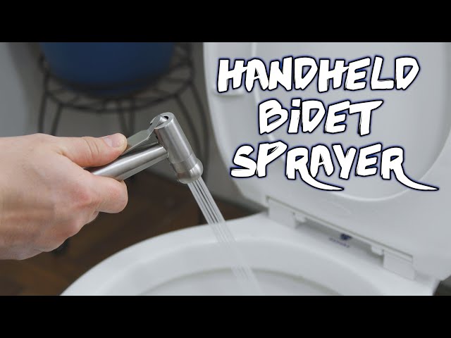 Hand held bidet
